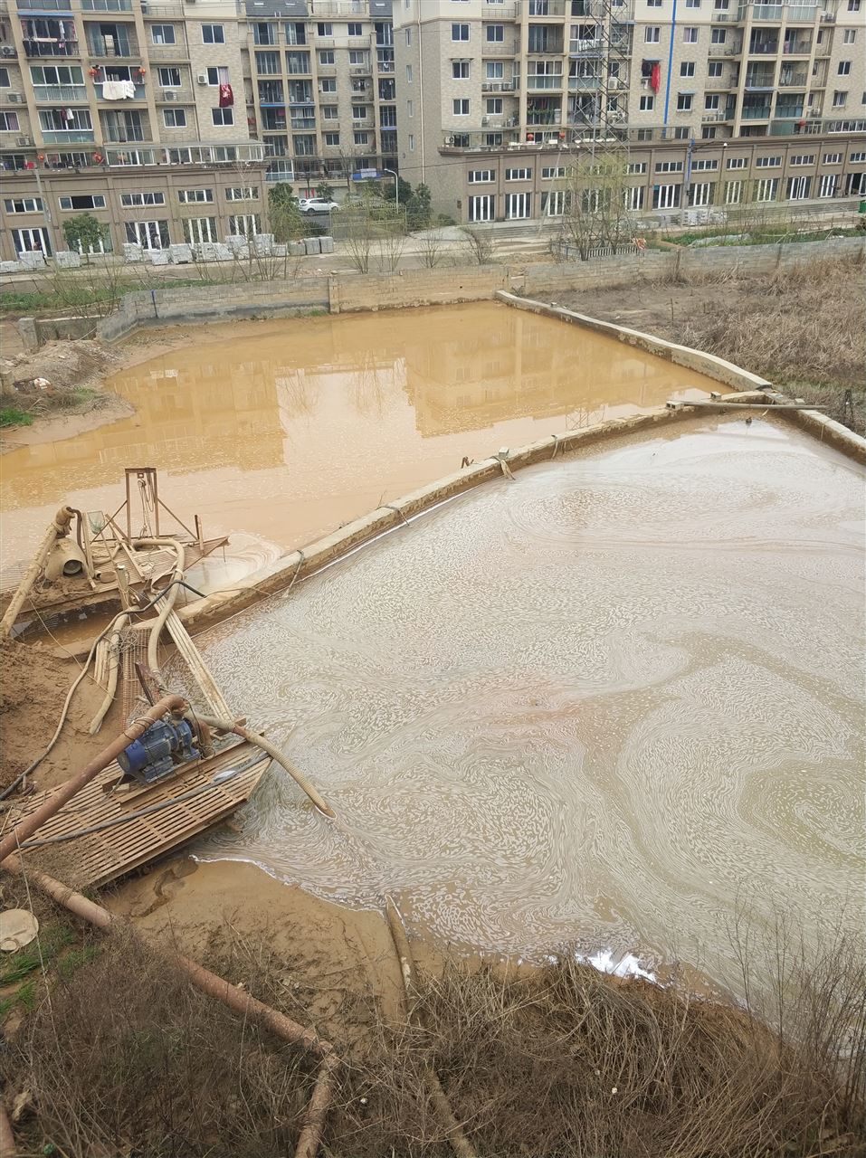 宕昌沉淀池淤泥清理-厂区废水池淤泥清淤