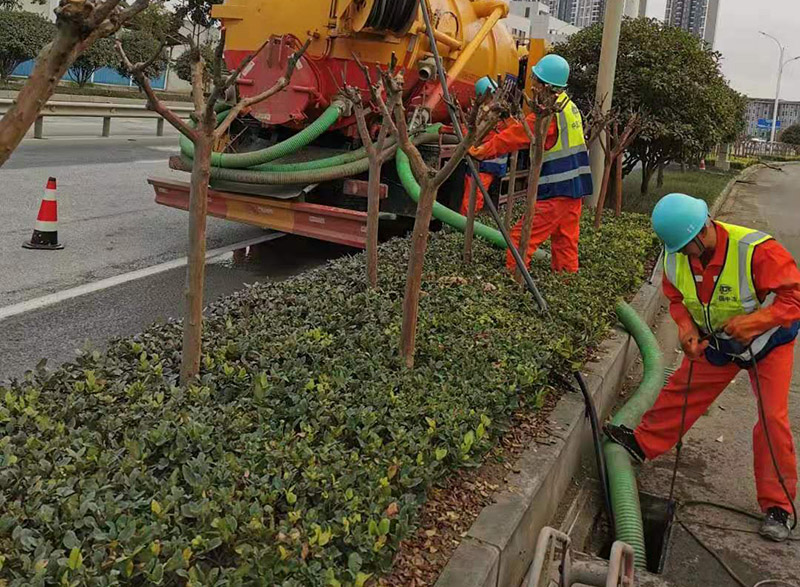 宕昌市政管道清淤